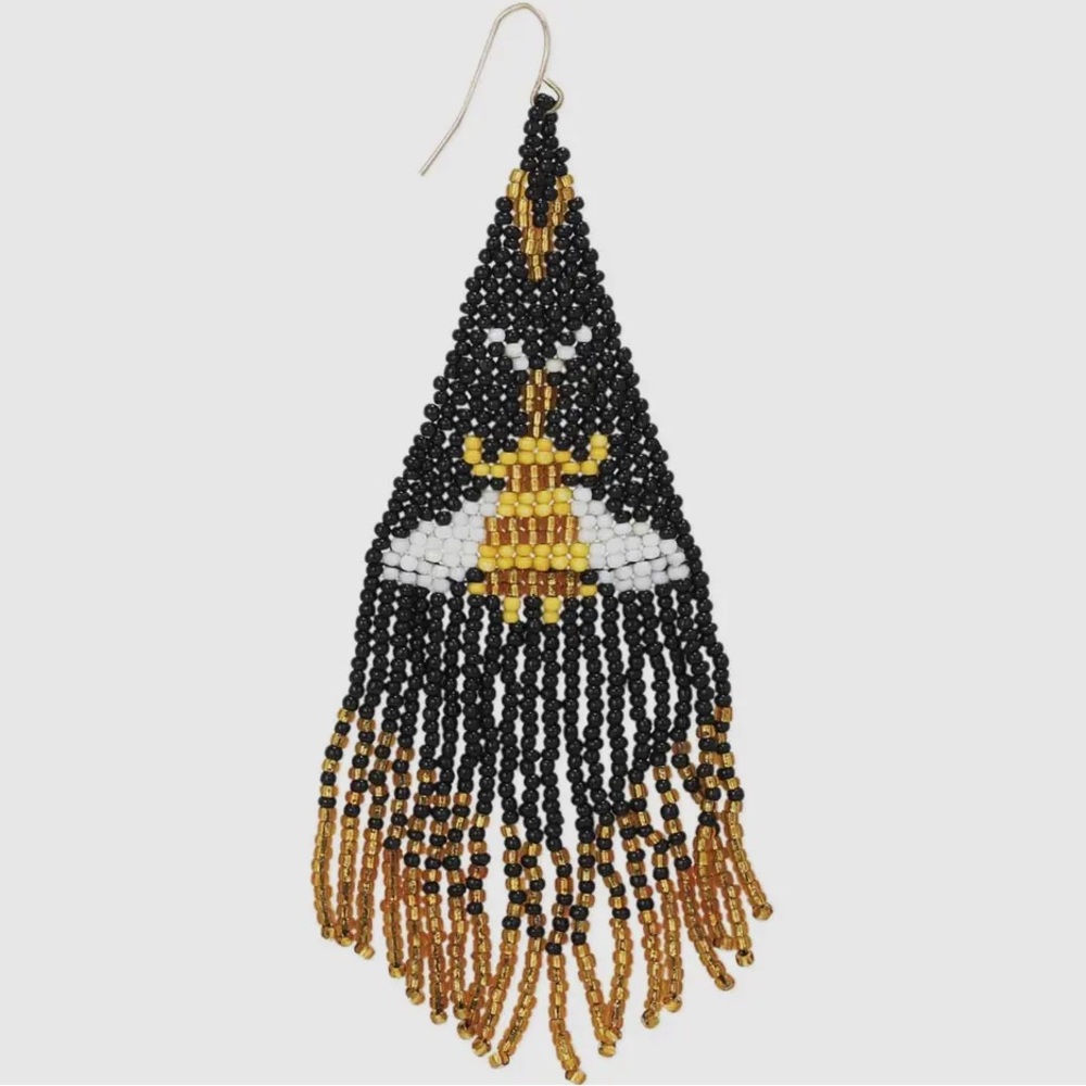 Queen 🐝 Bee Fringe Earrings